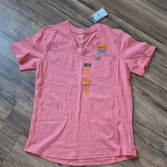 Ariat Rebar Vneck - Picture 1 of 3